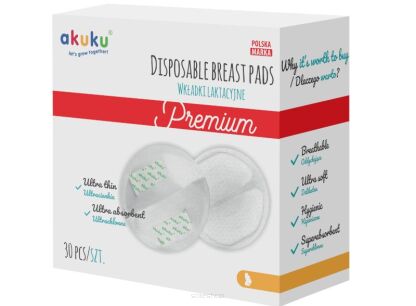 Wkładki laktacyjne i muszle