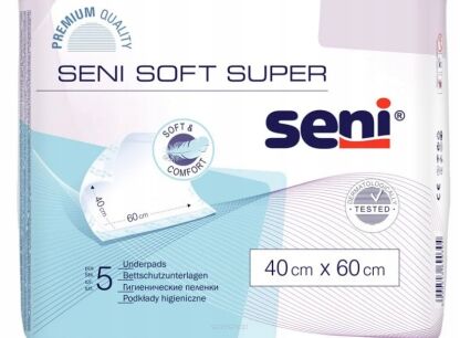 Pieluchy anatomiczne i wkłady chłonne