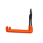 UCHWYT WIESZAK NA ŚCIANĘ HAK MONTAŻOWY DO GARAŻU MIESZKANIA NA NARZĘDZIA OGRODNICZE GRABIE ŁOPATĘ SZPADEL ROWER HULAJNOGĘ TYP 2 - 3