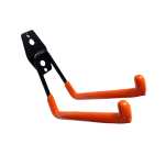 UCHWYT WIESZAK NA ŚCIANĘ HAK MONTAŻOWY DO GARAŻU MIESZKANIA NA NARZĘDZIA OGRODNICZE GRABIE ŁOPATĘ SZPADEL ROWER HULAJNOGĘ TYP 2 - 4