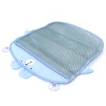 NIEBIESKI POJEMNIK ORGANIZER NA ZABAWKI KĄPIELOWE DO KĄPIELI WODY ŁAZIENKI SIATKA DO WANNY POD PRYSZNIC - 5