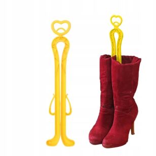 WKŁAD USZTYWNIAJĄCY USZTYWNIACZ DO KOZAKÓW BOTKÓW WYSOKICH BUTÓW UCHWYT DO OBUWIA DŁUGI ŻÓŁTY