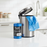 WORKI NA ŚMIECI ODPADKI WIĄZANE ZAWIĄZYWANE UNIWERSALNE PACLAN MOCNE Z USZAMI 35 L 150 SZT - 2