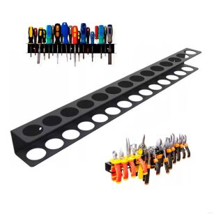 ORGANIZER WARSZTATOWY UCHWYT WIESZAK ŚCIENNY LISTWA NA ŚCIANĘ NA KLUCZE KOMBINERKI NARZĘDZIA WKRĘTAKI