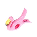 KLAMERKI SPINACZE KLIPSY DO RĘCZNIKÓW PLAŻOWYCH LEŻAKÓW OBRUSÓW 2 SZT FLAMINGI - 2