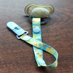 KACZUSZKI ZAWIESZKA DO SMOCZKA NA SMOCZEK Z KLIPSEM DLA CHŁOPCA DZIEWCZYNKI PRZYPINKA - 3