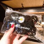 GUMKI GUMECZKI FROTKI OZDOBY DO WŁOSÓW ELASTYCZNE ZESTAW GUMEK DLA DZIEWCZYNKI CZARNE 50SZT - 3