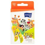 PLASTRY PLASTERKI PRZYLEPCE DLA DZIECI DZIECIĘCE KIDS ZOO ZESTAW 12SZT - 4