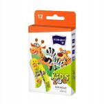 PLASTRY PLASTERKI PRZYLEPCE DLA DZIECI DZIECIĘCE KIDS ZOO ZESTAW 12SZT - 3