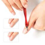 RADEŁKO DO WYCINANIA SKÓREK Z KOPYTKIEM OSTRE MANICURE PEDICURE - 2