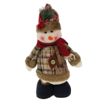 DUŻA FIGURKA DEKORACJA ŚWIĄTECZNA NA ŚWIĘTA BOŻE NARODZENIE STOJĄCA TELESKOPOWY REGULOWANY BAŁWAN - 5