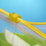 PACLAN WORECZKI TOREBKI STRUNOWE Z SUWAKIEM ZAMYKANE DO PRZECHOWYWANIA ŻYWNOŚCI MROŻENIA 1L 20 SZT - 14