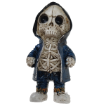 SZKIELET KOŚCIOTRUP SZKIELETOR CZASZKA CZACHA OZDOBA DEKORACJA HALLOWEEN DZIEŃ CHŁOPAKA 18-TKA WZ. A - 4