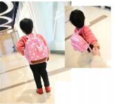 PLECAK DLA DZIEWCZYNKI PLECACZEK DO PRZEDSZKOLA DZIECIĘCY + SMYCZ J. RÓŻ - 6