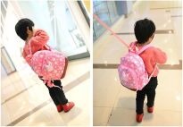 PLECAK DLA DZIEWCZYNKI PLECACZEK DO PRZEDSZKOLA DZIECIĘCY + SMYCZ J. RÓŻ - 7