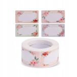 NAKLEJKI  ETYKIETY SAMOPRZYLEPNE NA SŁOIKI PRZETWORY PRZYPRAWY  WINO BUTELKI PREZENTY 250 SZT NR 2 - 2