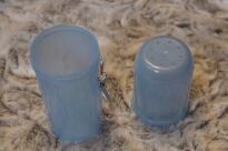 ETUI PODRÓŻNE XXL NA SZCZOTECZKĘ I PASTĘ DO ZĘBÓW NIEBIESKIE POJEMNIK HIGIENICZNY Z WENTYLACJĄ - 5