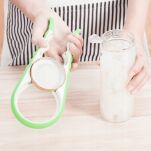 NIEBIESKI OTWIERACZ DO SŁOIKÓW WEKÓW ZAKRĘTEK NAKRĘTEK BUTELEK UNIWERSALNY WIELOFUNKCYJNY 4W1 RĘCZNY - 2