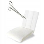 PLASTER OPATRUNKOWY PRZYLEPIEC OPATRUNEK TAŚMA DO CIĘCIA WŁÓKNINOWY SOFT DELIKATNY 1M X 6CM - 2