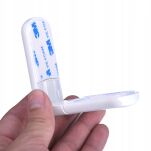 BIAŁE ZABEZPIECZENIE SZAF PRZED DZIEĆMI BLOKADA MEBLI SZAFEK SZUFLAD DRZWICZEK ZABEZPIECZENIA KĄTOWE BOCZNE DLA DZIECI - 7