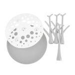 AKUKU UNIWERSALNA SUSZARKA DO BUTELEK I SMOCZKÓW SZARA NA AKCESORIA SMOCZKI BUTELKI DO KARMIENIA DZIECKA - 3