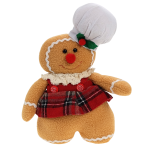 DEKORACJA FIGURKA ŚWIĄTECZNA NA ŚWIĘTA BOŻE NARODZENIE MASKOTKA BOŻONARODZENIOWA SŁODKA PANI PIERNIK - 2