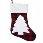 SKARPETA OZDOBA ŚWIĄTECZNA BOŻONARODZENIOWA NAD KOMINEK NA PREZENTY OD MIKOŁAJA DUŻA POJEMNA XXL - 2