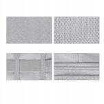 CZARNY ORGANIZER PODRÓŻNY DO KABLI PRZEWODÓW WALIZKI TORBA ETUI NA ŁADOWARKI KABLE SIMPLO - 5