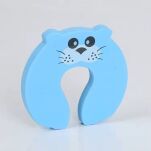 FOCZKA STOPER BLOKADA DRZWIOWA ZABEZPIECZENIE DO DRZWI KLIN ODBOJNIK OCHRONA PALCÓW DZIECI - 3