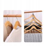 NIEBIESKIE HACZYKI PRZEDŁUŻKI ROZSZERZENIA DO WIESZAKÓW NA UBRANIA PRZEDŁUŻKA DO WIESZAKA SOLIDNA ZESTAW 5SZT - 5