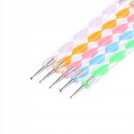 SONDA DO PAZNOKCI ZDOBIENIE MANICURE ZESTAW 5SZT - 3