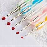 SONDA DO PAZNOKCI ZDOBIENIE MANICURE ZESTAW 5SZT - 4