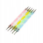 SONDA DO PAZNOKCI ZDOBIENIE MANICURE ZESTAW 5SZT - 12