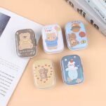 MISIE METALOWE ŚLICZNE PUDEŁKO OZDOBNE NA DROBIAZGI BIŻUTERIĘ AKCESORIA BIBELOTY DO TOREBKI SZUFLADY - 4