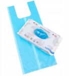 AKUKU PACHNĄCE WORECZKI WORKI NA ZUŻYTE PIELUSZKI PIELUCHY WIĄZANE NEUTRALIZUJĄCE ZAPACHY 100SZT - 16