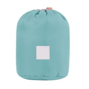 MIĘTOWY WOREK KOSMETYCZKA PODRÓŻNA ZE ŚCIĄGACZEM DUŻA TORBA NA KOSMETYKI DAMSKA MĘSKA