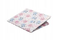 AKUKU MATA PODKŁAD DO PRZEWIJANIA NIEMOWLĄT PRZEWIJAK WIELORAZOWY PIANKA PEVA RÓŻOWO-NIEBIESKIE SOWY - 3