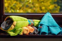 PACLAN ŚCIERKA ŚCIERECZKI Z MIKROFIBRY UNIWERSALNA MIKROFIBRA DO CZYSZCZENIA SZYB XXL ZESTAW 5SZT - 10