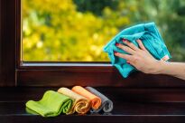 PACLAN ŚCIERKA ŚCIERECZKI Z MIKROFIBRY UNIWERSALNA MIKROFIBRA DO CZYSZCZENIA SZYB XXL ZESTAW 5SZT - 9