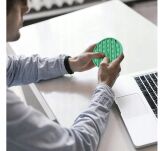 PUSH BUBBLE POP IT ZABAWKA SENSORYCZNA ANTYSTRES MALINOWY KWADRAT - 6