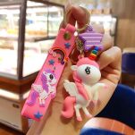 JASNORÓŻOWA ZAWIESZKA BRELOK BRELOCZEK MASKOTKA DO KLUCZY PLECAKA TOREBKI NA PREZENT DZIEŃ DZIECKA - 2