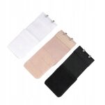 PRZEDŁUŻKA ROZSZERZENIE ELASTYCZNE ROZCIĄGANE ZAPIĘCIA DO STANIKA BIUSTONOSZA 3 KOLORY 3SZT - 2