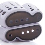 ORGANIZER UCHWYT KOSZYK NA GĄBKI DRUCIAKI NA ZLEW ZLEWOZMYWAK DWUKOMOROWY NA KRAN - 3