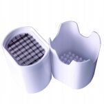 KRAJALNICA DO FRYTEK SZATKOWNICA DO ZIEMNIAKÓW RĘCZNA KUCHENNA PRASKA DO KROJENIA FRYTEK - 2