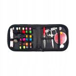 ZESTAW KRAWIECKI DO SZYCIA MINI PRZYBORNIK ORGANIZER TURYSTYCZNY PODRÓŻNY PODRĘCZNY NICI IGŁY W ETUI - 6