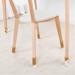 NAKŁADKI NA NOGI KRZESŁA OSŁONKI PODKŁADKI POD MEBLE OCHRONNE SKARPETKI ZESTAW 4 SZT - 4