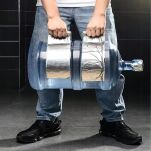 MOCNA TAŚMA KLEJĄCA MONTAŻOWA NAPRAWCZA WODOODPORNA USZCZELNIAJĄCA 50MM 5M - 3