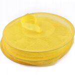 ŻÓŁTY ORGANIZER WISZĄCY KOSZ PÓŁKA POJEMNIK NA ZABAWKI KLOCKI SKŁADANY DO SZAFY ZAWIESZANY SIMPLO - 2