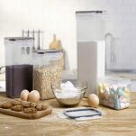 POJEMNIKI PUDEŁKA HERMETYCZNE ZAMYKANE NA ŻYWNOŚĆ PLASTIKOWE ZESTAW 16SZT NAKLEJKI ETYKIETY + MARKER - 3