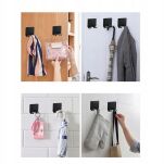 CHROM UCHWYT WIESZAK ŁAZIENKOWY NA MASZYNKĘ DO GOLENIA GOLARKĘ AKCESORIA SAMOPRZYLEPNY BEZINWAZYJNY - 7